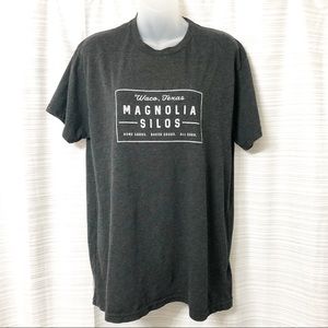 Magnolia Silos Waco Texas T-shirt Size Large